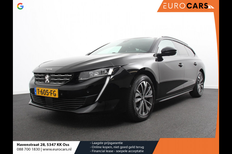 Peugeot 508 SW 1.2 PureTech Allure Pack Business Navigatie Apple Carplay/Android Auto Camera Parkeersensoren Adaptive Cruise Control Virtual Cockpit Full Led koplampen Lichtmetalen velgen Getinte ramen Climate Control