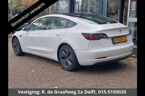 Tesla Model 3 Standard RWD Plus 60 kWh + FSD systeem | Navigatie | Panoramadak |