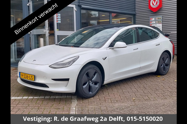 Tesla Model 3 Standard RWD Plus 60 kWh + FSD systeem | Navigatie | Panoramadak |