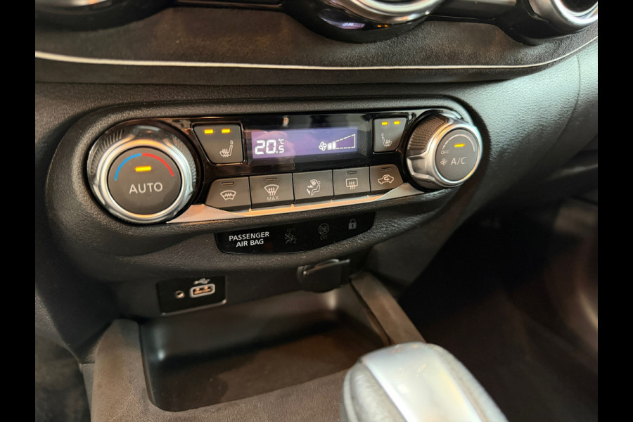 Nissan Juke 1.6 Hybrid N-Design | Bose | Leder/alcantara | 360 cam | Carplay | Parelmoer wit
