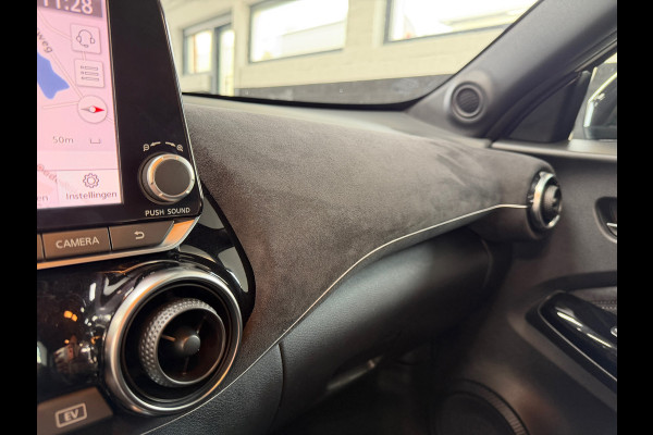 Nissan Juke 1.6 Hybrid N-Design | Bose | Leder/alcantara | 360 cam | Carplay | Parelmoer wit