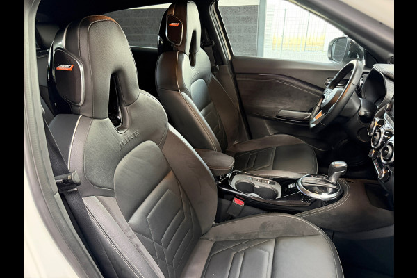 Nissan Juke 1.6 Hybrid N-Design | Bose | Leder/alcantara | 360 cam | Carplay | Parelmoer wit