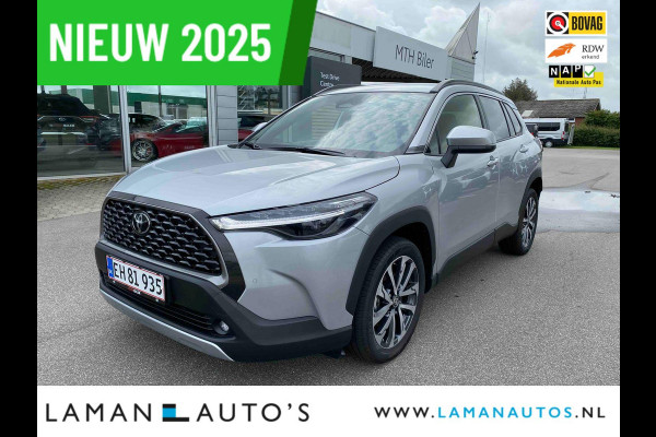 Toyota Corolla Cross Hybrid 140pk Style Premium 2025 | CarPlay Stuur- en stoelverwarming ECC ACC 18" LMV PDC Camera BSM Metallic | Hybrid Voorschoten
