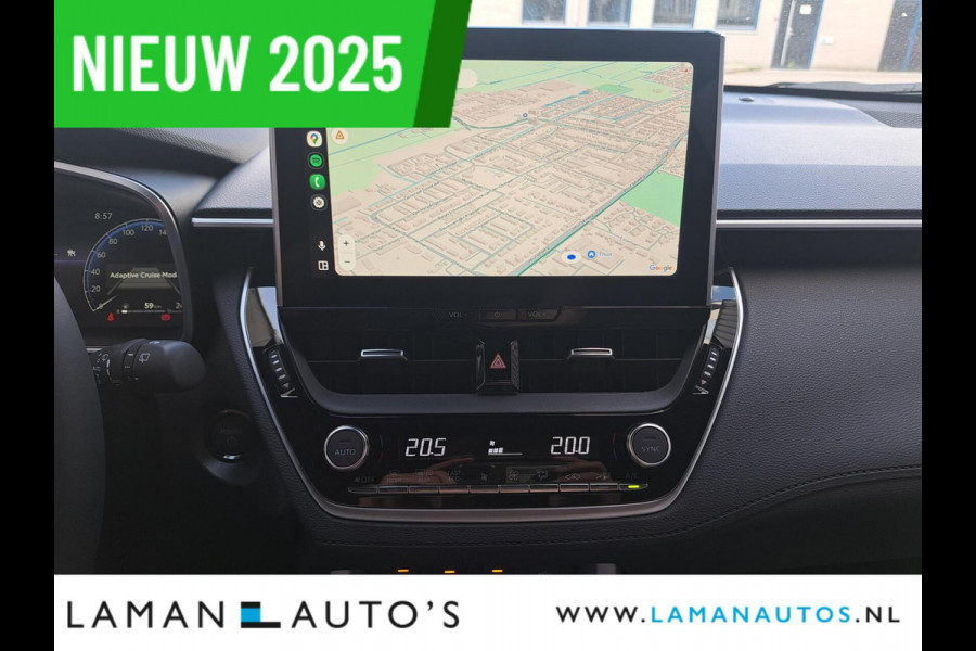 Toyota Corolla Cross Hybrid 140pk Style Premium 2025 | CarPlay Stuur- en stoelverwarming ECC ACC 18" LMV PDC Camera BSM Metallic | Hybrid Voorschoten