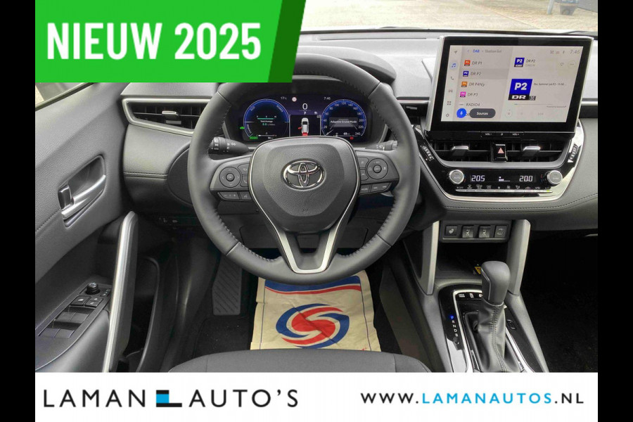 Toyota Corolla Cross Hybrid 140pk Style Premium 2025 | CarPlay Stuur- en stoelverwarming ECC ACC 18" LMV PDC Camera BSM Metallic | Hybrid Voorschoten