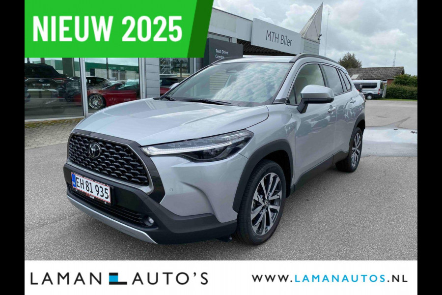 Toyota Corolla Cross Hybrid 140pk Style Premium 2025 | CarPlay Stuur- en stoelverwarming ECC ACC 18" LMV PDC Camera BSM Metallic | Hybrid Voorschoten