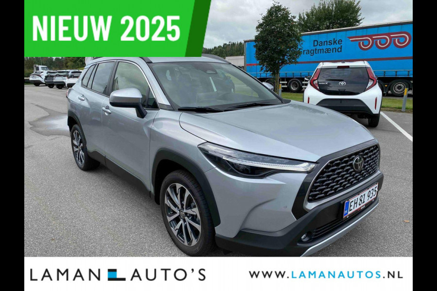 Toyota Corolla Cross Hybrid 140pk Style Premium 2025 | CarPlay Stuur- en stoelverwarming ECC ACC 18" LMV PDC Camera BSM Metallic | Hybrid Voorschoten