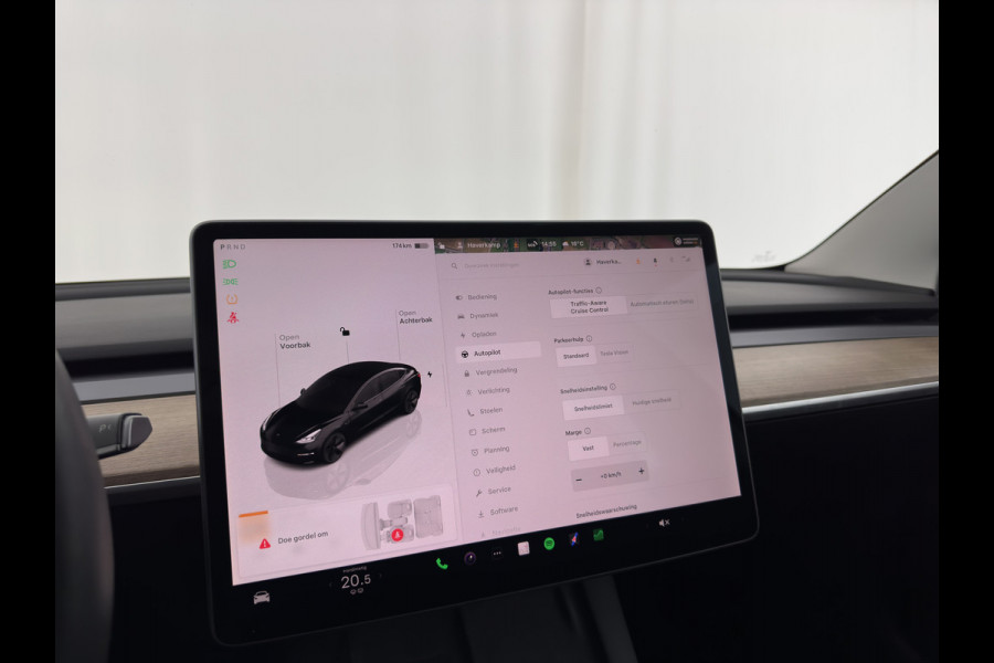 Tesla Model 3 Standard RWD Plus 60 kWh [ 3-Fase ] { SOH-90%} (INCL-BTW) Aut. *PANO | AUTO-PILOT | LUXURY-LEATHER | KEYLESS | FULL-LED | MEMORY-PACK | SURROUND-VIEW | DAB | CARPLAY | DIGI-COCKPIT | LANE-ASSIST | COMFORT-SEATS | 18"ALU*