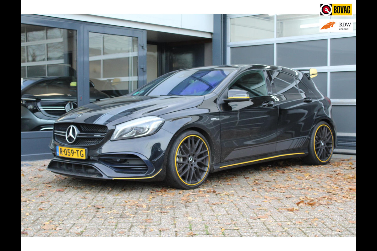 Mercedes-Benz A-Klasse AMG 45 4MATIC / Yellow Night Edition/Schaalstoelen