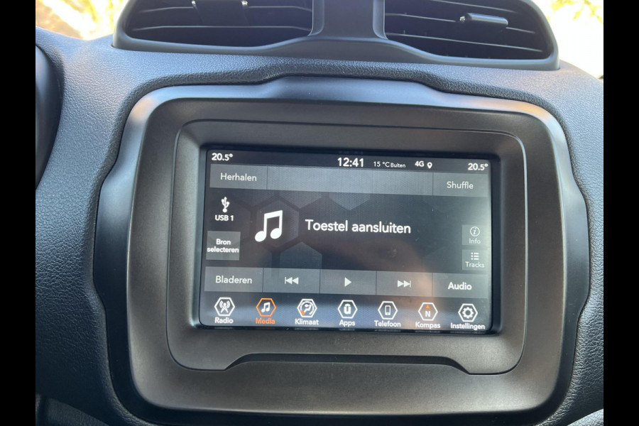 Jeep Renegade 1.5T e-Hybrid Limited UNIEKE KM. STAND| RIJKLAARPRIJS INCL. 12 MND BOVAG GARANTIE|