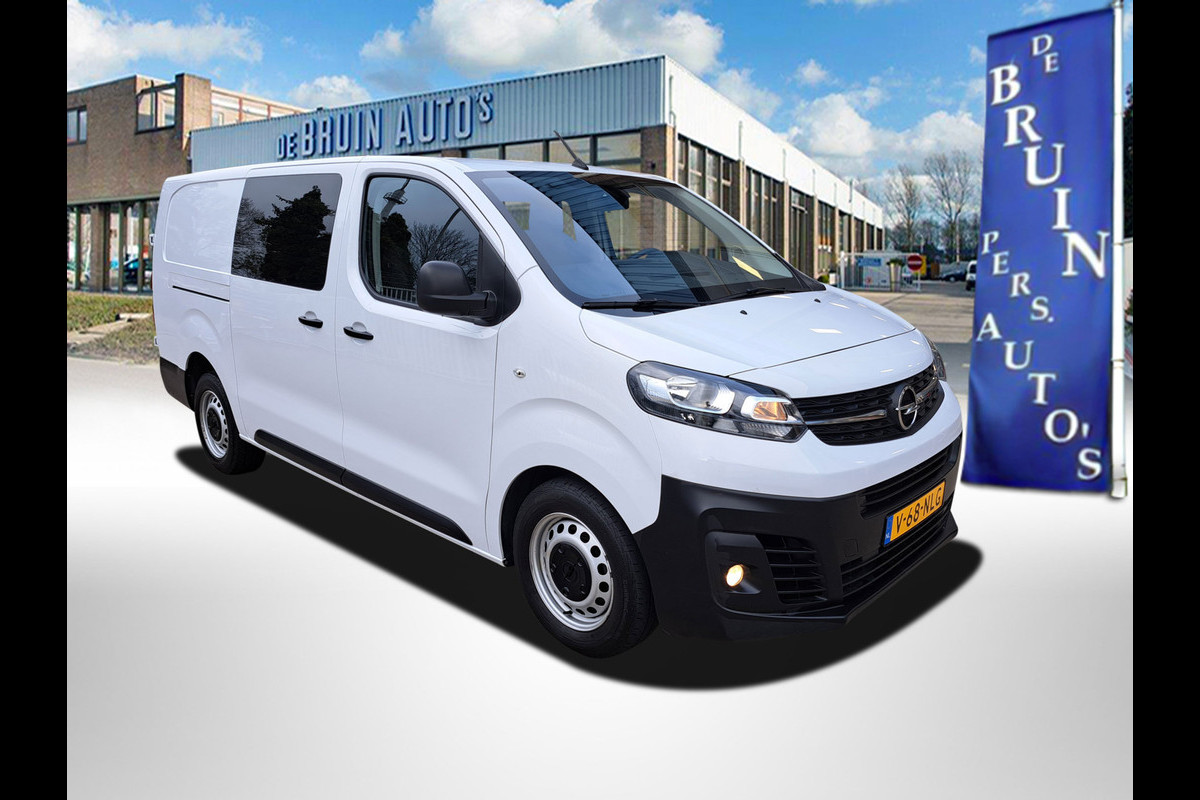 Opel Vivaro 2.0 CDTI 144Pk 5 persoon Dubbel Cabine Airco Navigatie Achteruitrijcamera DC