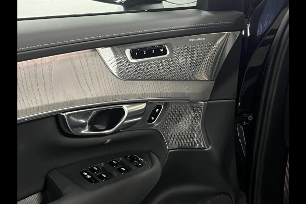 Volvo XC90 2.0 T8 4WD Ultra Dark Luchtvering | Bowers & Wilkins | Massage | Open Dak | 22" inch | Adaptive cruise | Stoelverwarming/-ventilatie