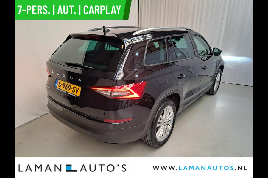 Škoda Kodiaq 1.5 TSI 150pk DSG Limited Business Edition 7P Aut. | Leder/Alcantara CarPlay Canton ECC Navi LED ACC 19" LMV Camera Side Assist