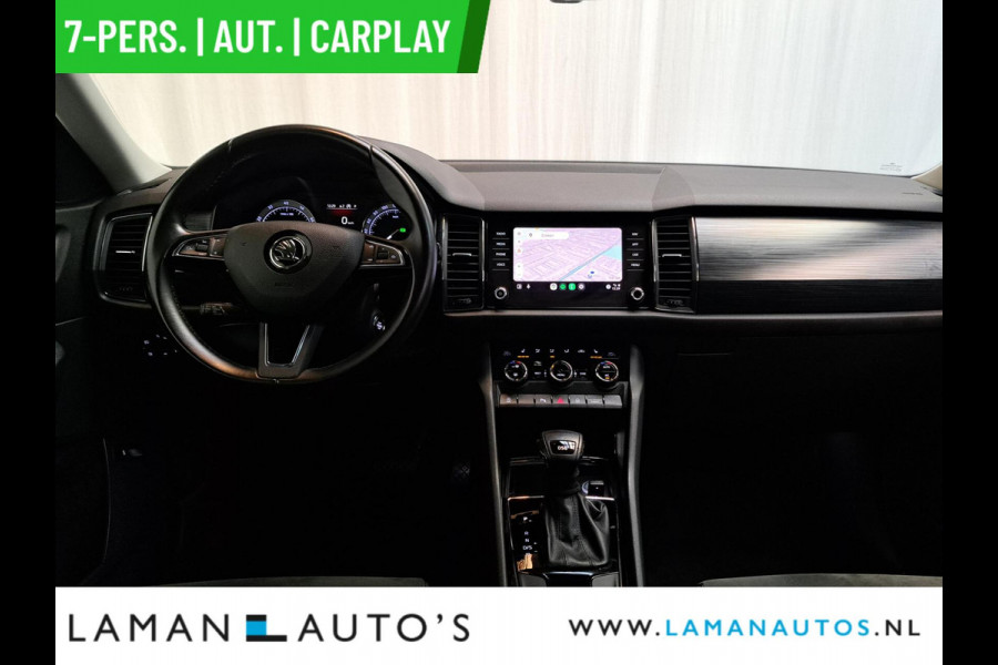 Škoda Kodiaq 1.5 TSI 150pk DSG Limited Business Edition 7P Aut. | Leder/Alcantara CarPlay Canton ECC Navi LED ACC 19" LMV Camera Side Assist