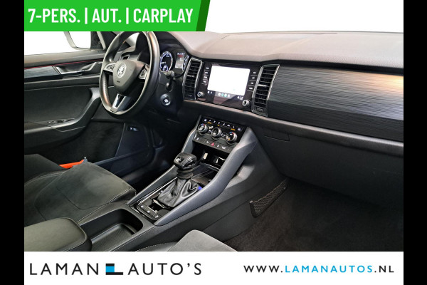 Škoda Kodiaq 1.5 TSI 150pk DSG Limited Business Edition 7P Aut. | Leder/Alcantara CarPlay Canton ECC Navi LED ACC 19" LMV Camera Side Assist