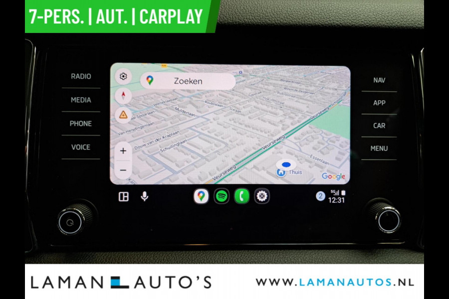 Škoda Kodiaq 1.5 TSI 150pk DSG Limited Business Edition 7P Aut. | Leder/Alcantara CarPlay Canton ECC Navi LED ACC 19" LMV Camera Side Assist