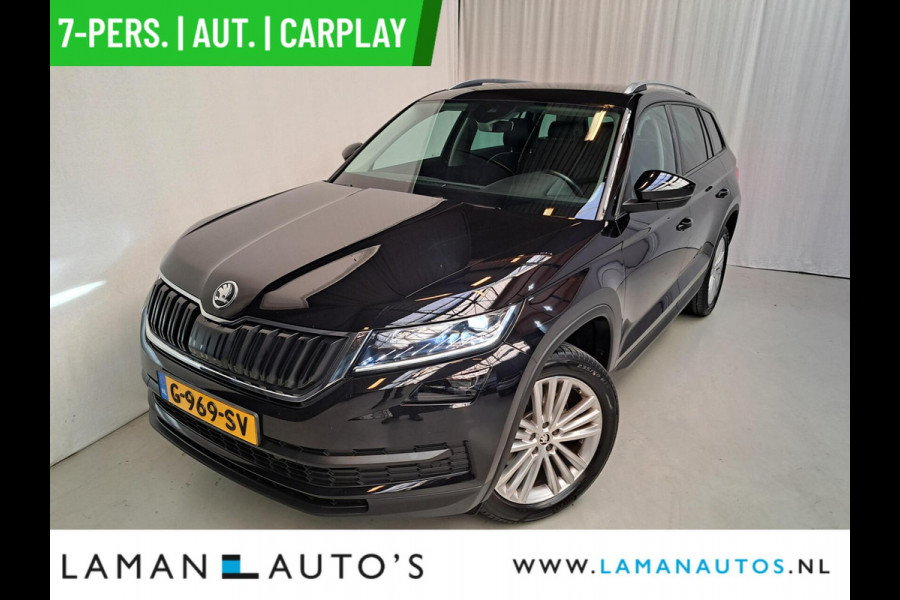 Škoda Kodiaq 1.5 TSI 150pk DSG Limited Business Edition 7P Aut. | Leder/Alcantara CarPlay Canton ECC Navi LED ACC 19" LMV Camera Side Assist