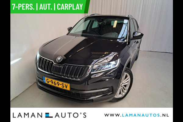 Škoda Kodiaq 1.5 TSI 150pk DSG Limited Business Edition 7P Aut. | Leder/Alcantara CarPlay Canton ECC Navi LED ACC 19" LMV Camera Side Assist