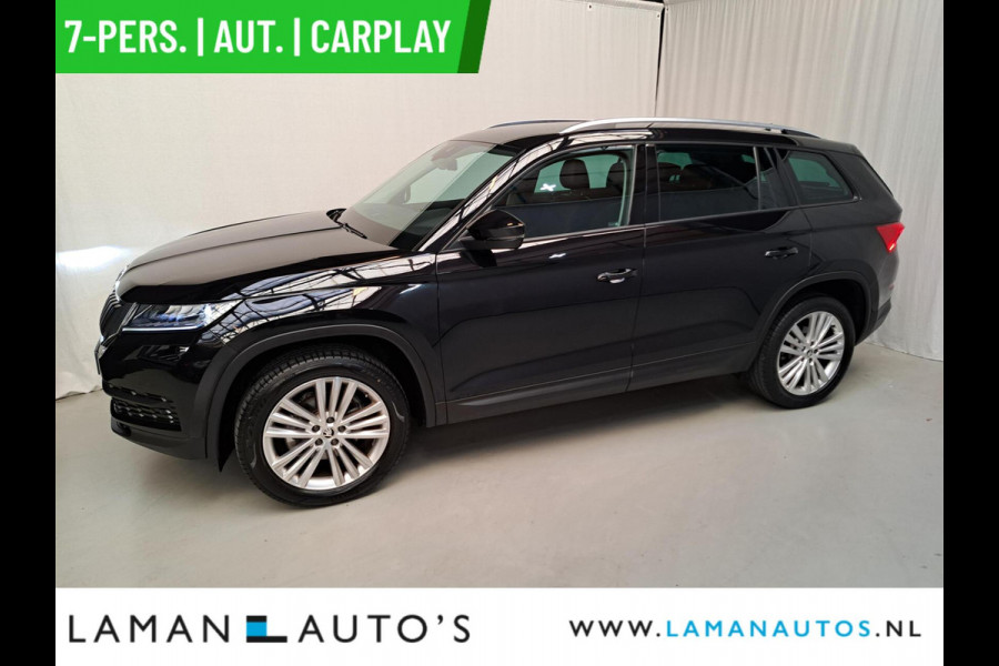 Škoda Kodiaq 1.5 TSI 150pk DSG Limited Business Edition 7P Aut. | Leder/Alcantara CarPlay Canton ECC Navi LED ACC 19" LMV Camera Side Assist