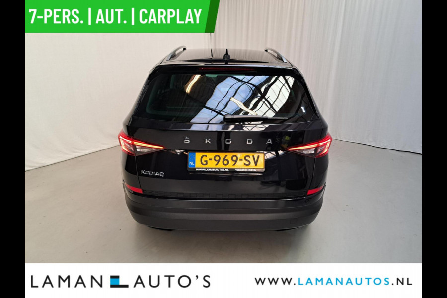 Škoda Kodiaq 1.5 TSI 150pk DSG Limited Business Edition 7P Aut. | Leder/Alcantara CarPlay Canton ECC Navi LED ACC 19" LMV Camera Side Assist