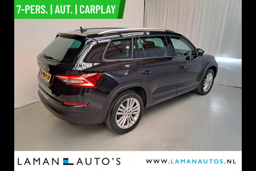 Škoda Kodiaq 1.5 TSI 150pk DSG Limited Business Edition 7P Aut. | Leder/Alcantara CarPlay Canton ECC Navi LED ACC 19" LMV Camera Side Assist