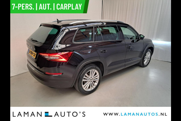 Škoda Kodiaq 1.5 TSI 150pk DSG Limited Business Edition 7P Aut. | Leder/Alcantara CarPlay Canton ECC Navi LED ACC 19" LMV Camera Side Assist