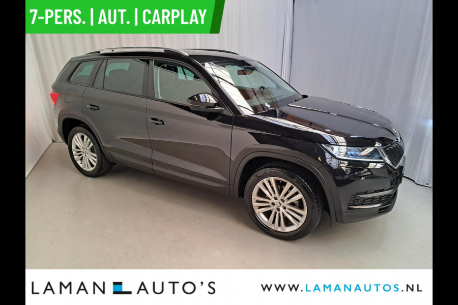 Škoda Kodiaq 1.5 TSI 150pk DSG Limited Business Edition 7P Aut. | Leder/Alcantara CarPlay Canton ECC Navi LED ACC 19" LMV Camera Side Assist