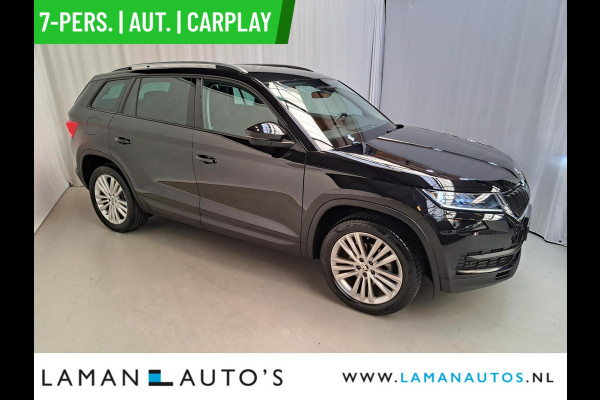 Škoda Kodiaq 1.5 TSI 150pk DSG Limited Business Edition 7P Aut. | Leder/Alcantara CarPlay Canton ECC Navi LED ACC 19" LMV Camera Side Assist
