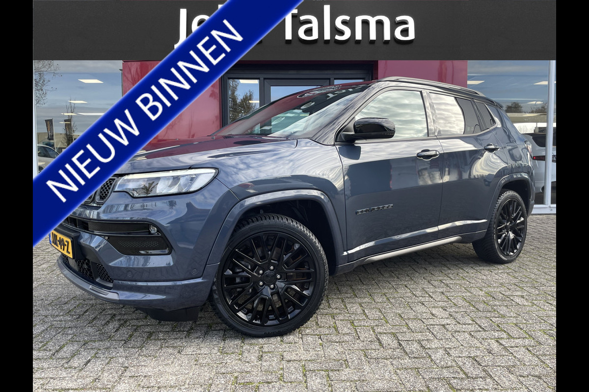 Jeep Compass 4xe 240 Plug-in Hybrid Electric S | LED | Carplay | Camera | Leer | Winterpack