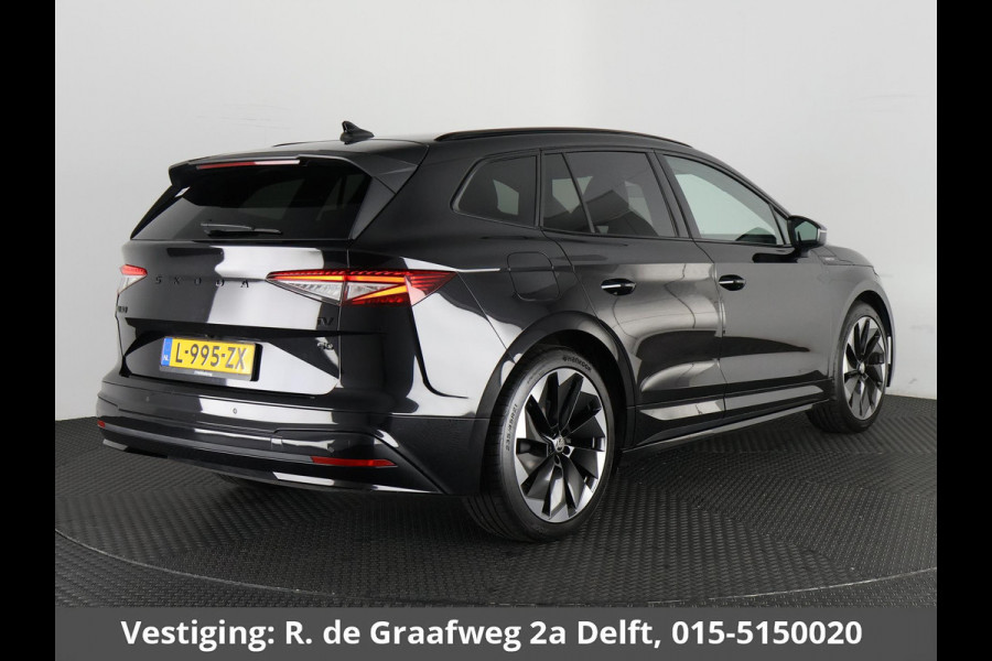 Škoda ENYAQ iV 60 Sportline | Accu SOH 92% | Navigatie | Half Leder | Parkeersensoren |