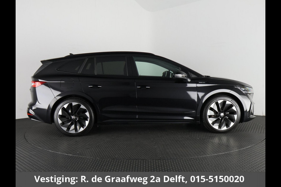 Škoda ENYAQ iV 60 Sportline | Accu SOH 92% | Navigatie | Half Leder | Parkeersensoren |