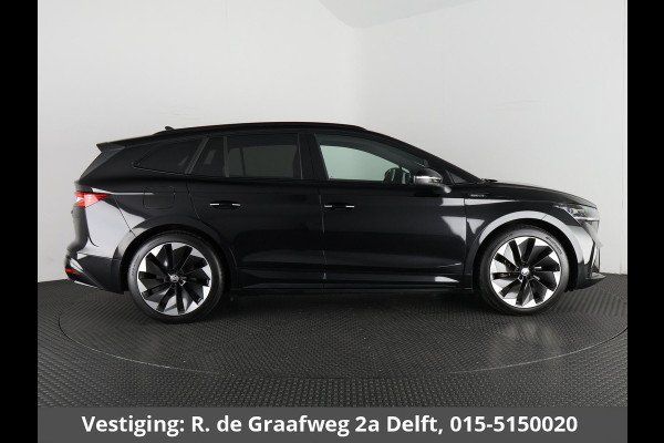 Škoda ENYAQ iV 60 Sportline | Accu SOH 92% | Navigatie | Half Leder | Parkeersensoren |