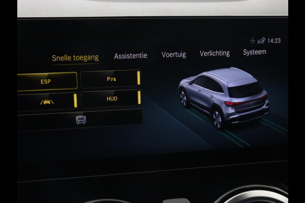 Mercedes-Benz EQA 250 AMG 67kWh | Trekhaak | Carplay | Head-Up | Stoelverwarming | Memory | Keyless | Navigatie | Leder/Alcantara | Sfeerverlichting | Widescreen | Full LED | Park Assist