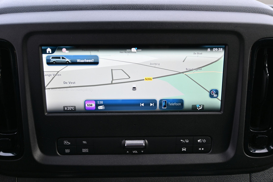 Mercedes-Benz Vito 116 CDI L2 Pro 2500 kg trekhaak, Achterdeuren, MBUX navigatie