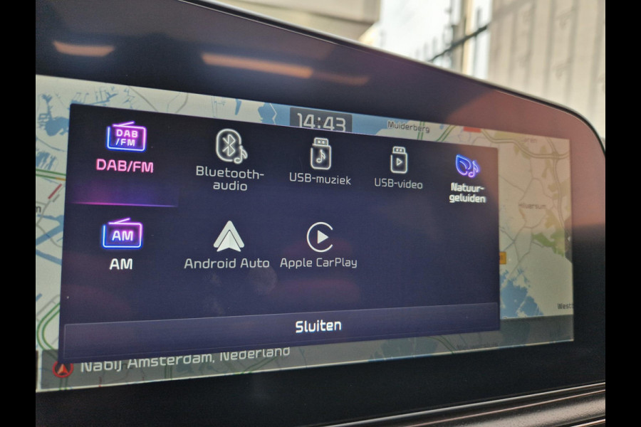 Kia Niro 1.6 GDi Hybrid DynamicPlusLine | Stoel -en Stuurverwarming | Head-Up Display | Elektr. Achterklep | Leder |