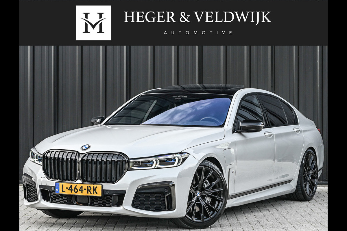 BMW 7 Serie 745e HIGH EXECUTIVE | M-SPORT | COMFORT ACCESS | STOELMASSAGE | ACTIVE CRUISE | ALCANTARA | HEAD-UP | DISPLAY KEY | LEDER | HARM