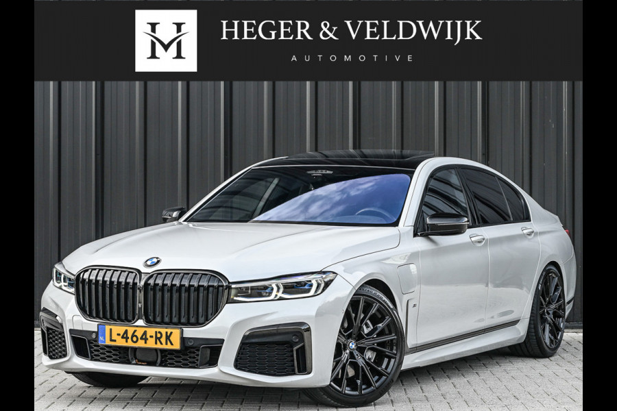 BMW 7 Serie 745e HIGH EXECUTIVE | M-SPORT | COMFORT ACCESS | STOELMASSAGE | ACTIVE CRUISE | ALCANTARA | HEAD-UP | DISPLAY KEY | LEDER | HARM