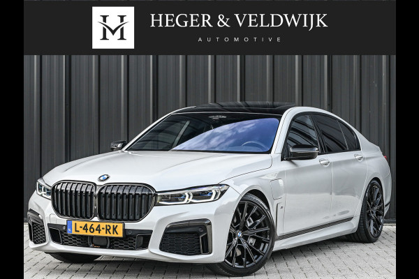 BMW 7 Serie 745e HIGH EXECUTIVE | M-SPORT | COMFORT ACCESS | STOELMASSAGE | ACTIVE CRUISE | ALCANTARA | HEAD-UP | DISPLAY KEY | LEDER | HARM