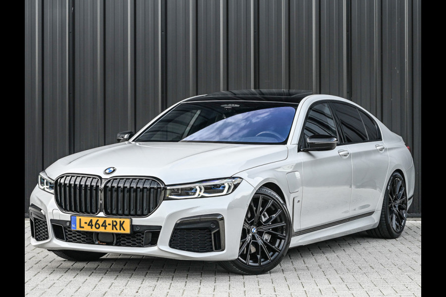 BMW 7 Serie 745e HIGH EXECUTIVE | M-SPORT | COMFORT ACCESS | STOELMASSAGE | ACTIVE CRUISE | ALCANTARA | HEAD-UP | DISPLAY KEY | LEDER | HARM