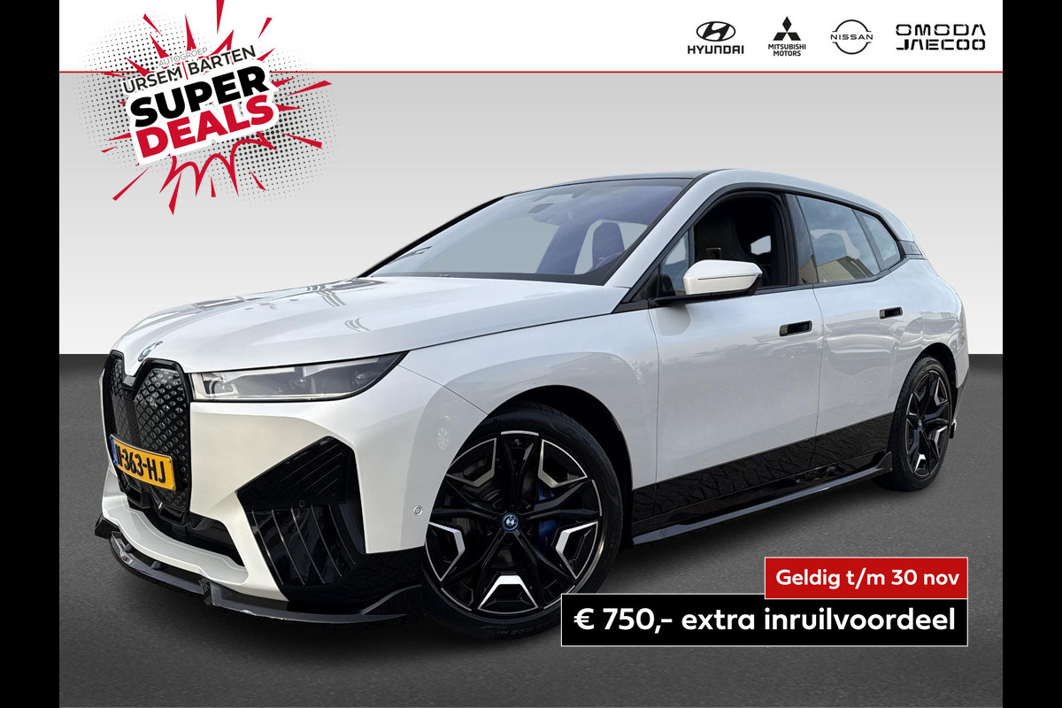 BMW iX xDrive40 High Executive 77 kWh | Pano | Elek Trekhaak | 360 Camera | Memory stoelen | Laser Light |