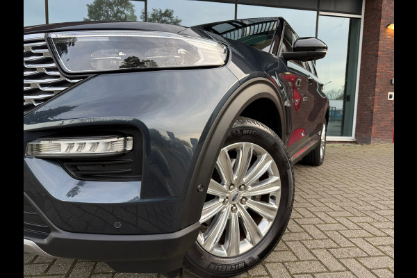 Ford Explorer 3.0 V6 EcoBoost PHEV Platium 7p - Automaat - Panodak - Leder - Navi - Trekhaak