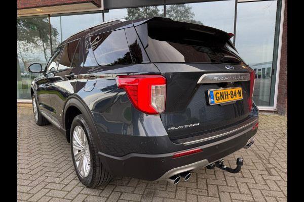 Ford Explorer 3.0 V6 EcoBoost PHEV Platium 7p - Automaat - Panodak - Leder - Navi - Trekhaak