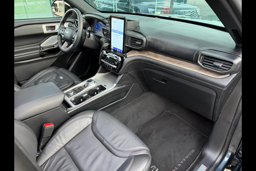 Ford Explorer 3.0 V6 EcoBoost PHEV Platium 7p - Automaat - Panodak - Leder - Navi - Trekhaak