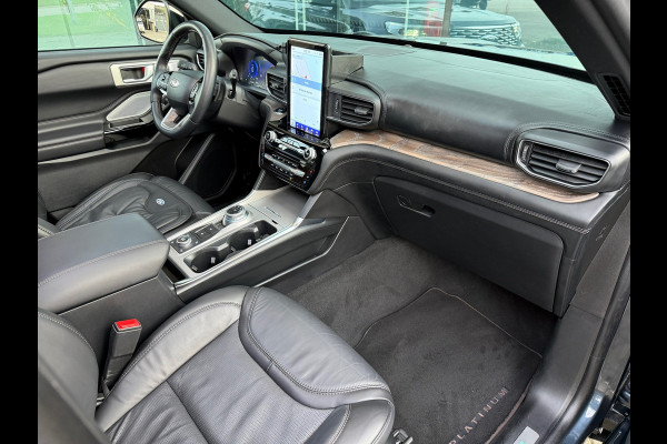 Ford Explorer 3.0 V6 EcoBoost PHEV Platium 7p - Automaat - Panodak - Leder - Navi - Trekhaak