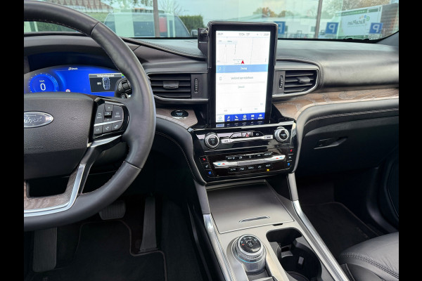 Ford Explorer 3.0 V6 EcoBoost PHEV Platium 7p - Automaat - Panodak - Leder - Navi - Trekhaak