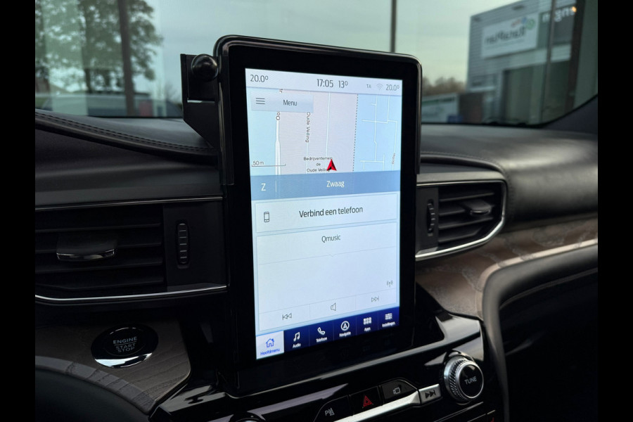 Ford Explorer 3.0 V6 EcoBoost PHEV Platium 7p - Automaat - Panodak - Leder - Navi - Trekhaak