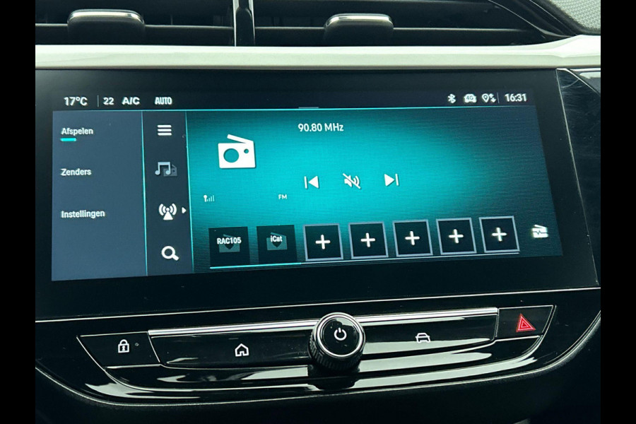 Opel Corsa 1.2 Turbo 136pk Hybrid GS Auto. Navigatie Apple Carplay/ Android Auto Camera Parkeersensoren Cruise Control Stoel- en stuurverwarming Airco Lichtmetalen velgen Getinte ramen