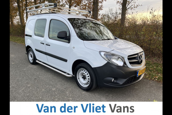 Mercedes-Benz Citan 108 CDI E6 3p Lease €178p/m, Airco, Trekhaak, Inrichting, Imperiaal, Onderhoudshistorie aanwezig