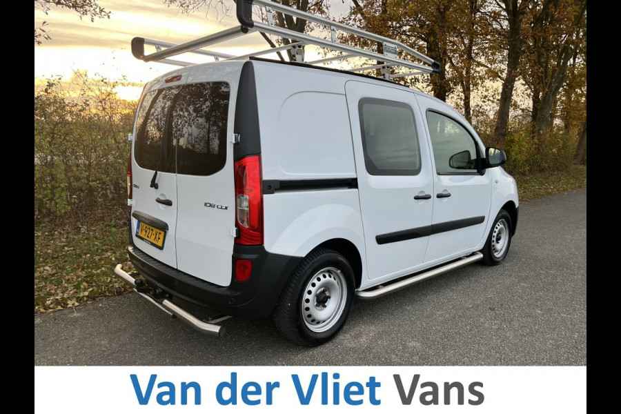 Mercedes-Benz Citan 108 CDI E6 3p Lease €178p/m, Airco, Trekhaak, Inrichting, Imperiaal, Onderhoudshistorie aanwezig