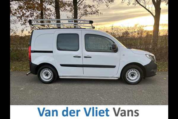 Mercedes-Benz Citan 108 CDI E6 3p Lease €178p/m, Airco, Trekhaak, Inrichting, Imperiaal, Onderhoudshistorie aanwezig